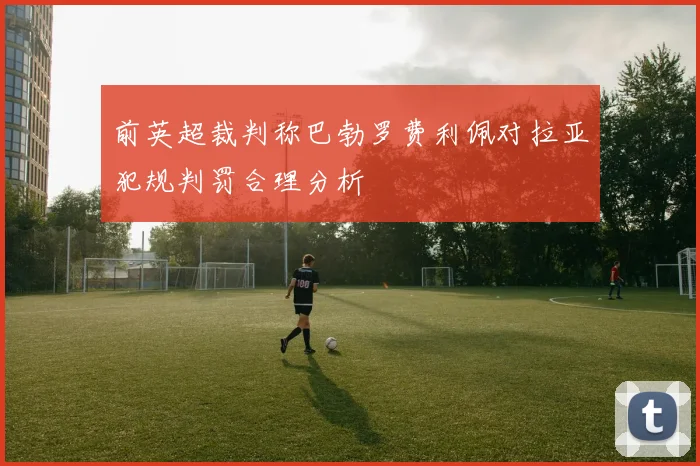前英超裁判称巴勃罗费利佩对拉亚犯规判罚合理分析